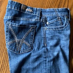 KUT cropped jeans size 8